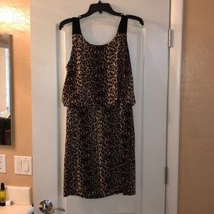 Leopard print dress